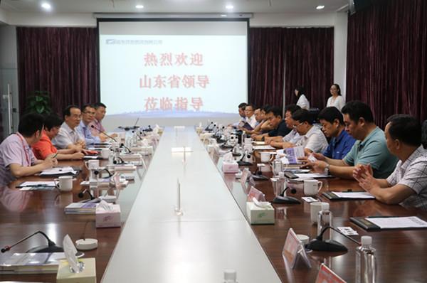 山东省胶州经济开发区、阳谷县领导莅临远东参观调研