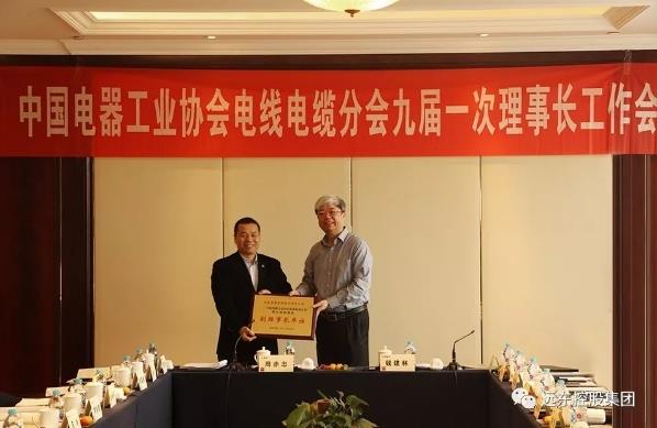 远东智慧能源获中国电器工业协会电线电缆分会 “副理事长单位”授牌
