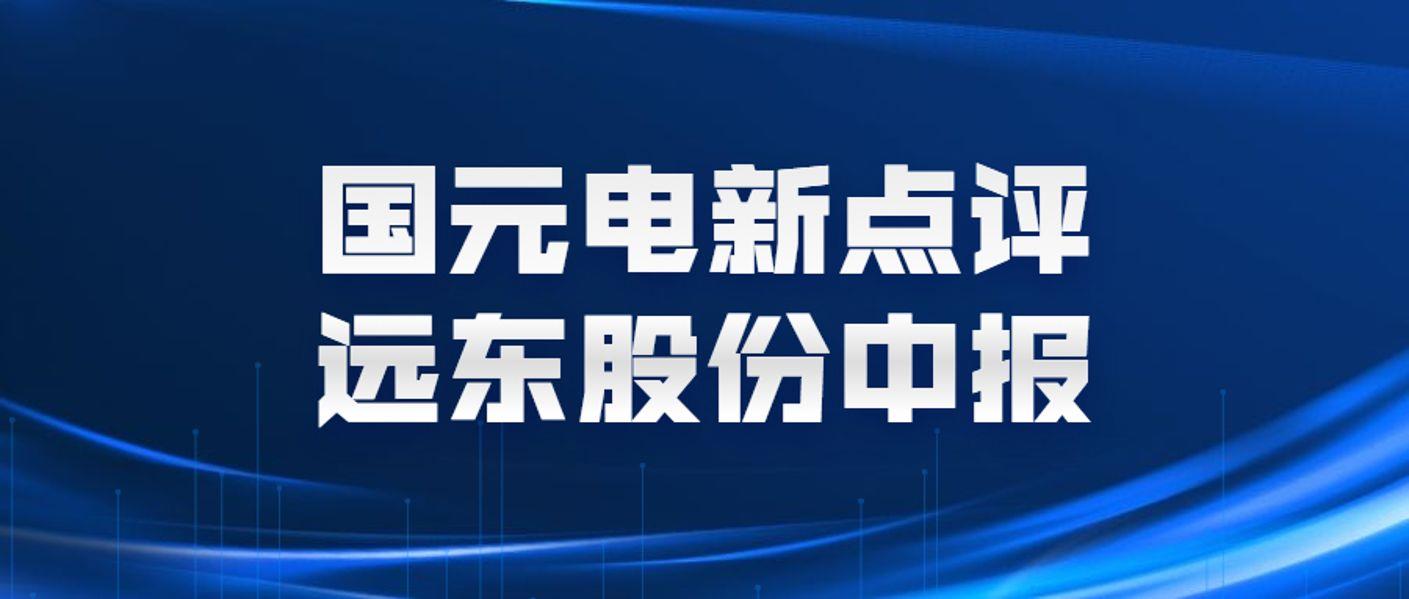 【国元电新】远东股份中报点评：新能源业务大幅增长，业绩符合预期